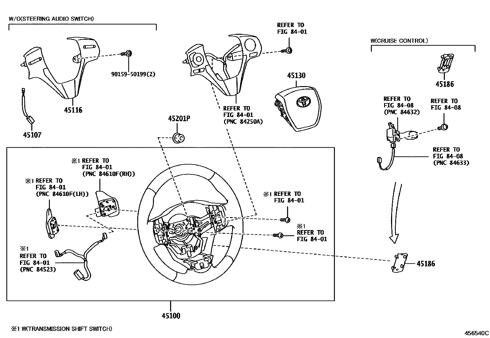 4504 — STEERING WHEEL