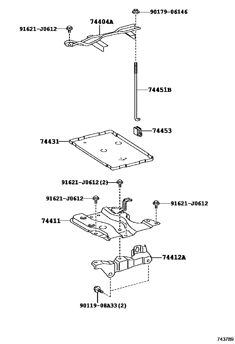 7402 — BATTERY CARRIER
