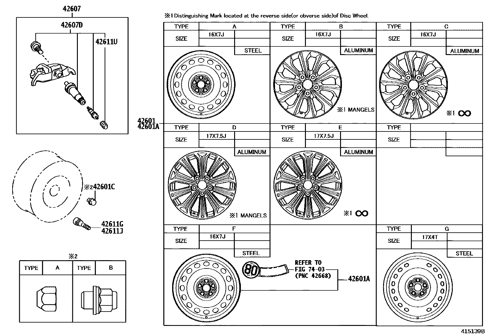 4103 — DISC WHEEL & WHEEL CAP