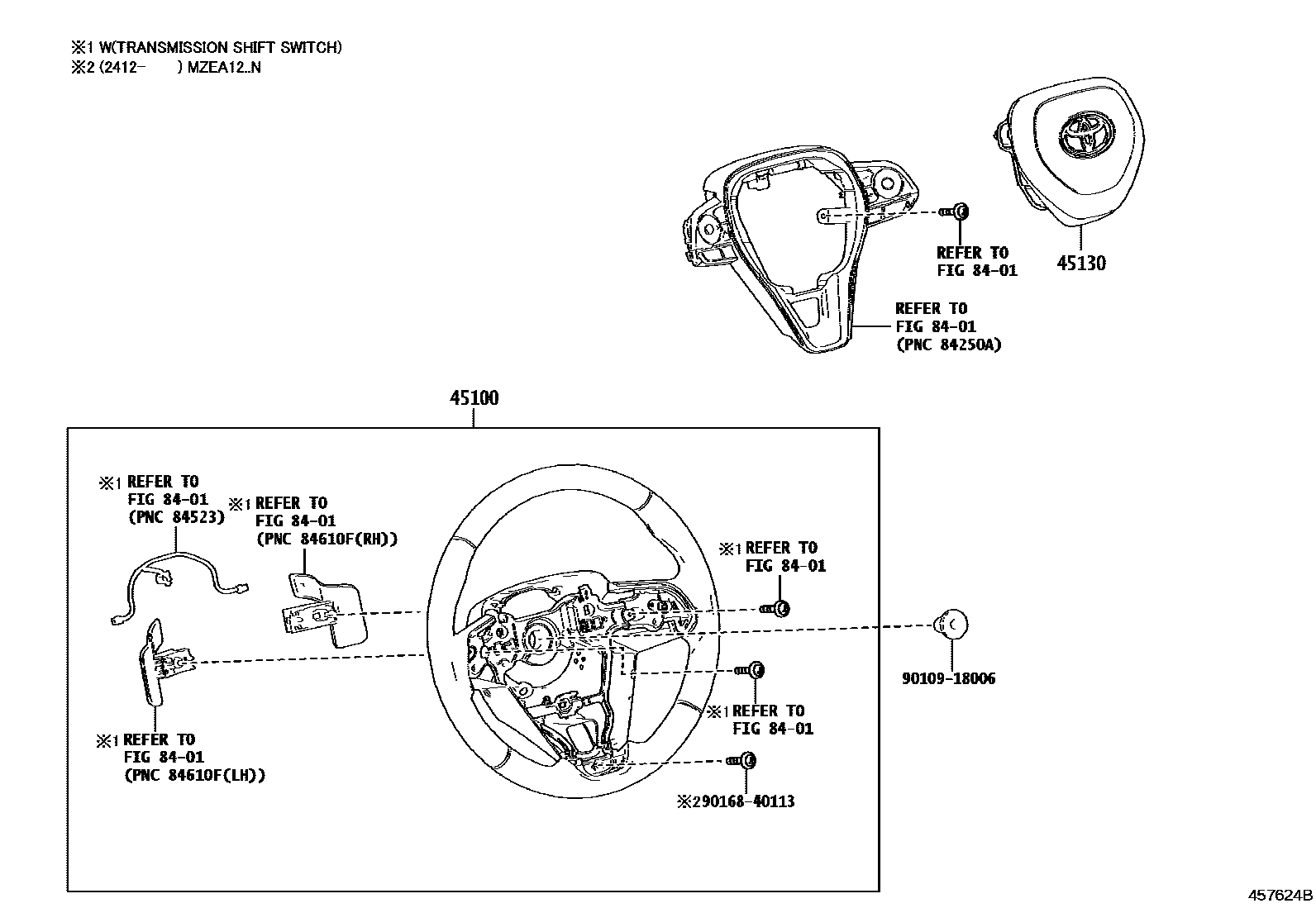 4504 — STEERING WHEEL