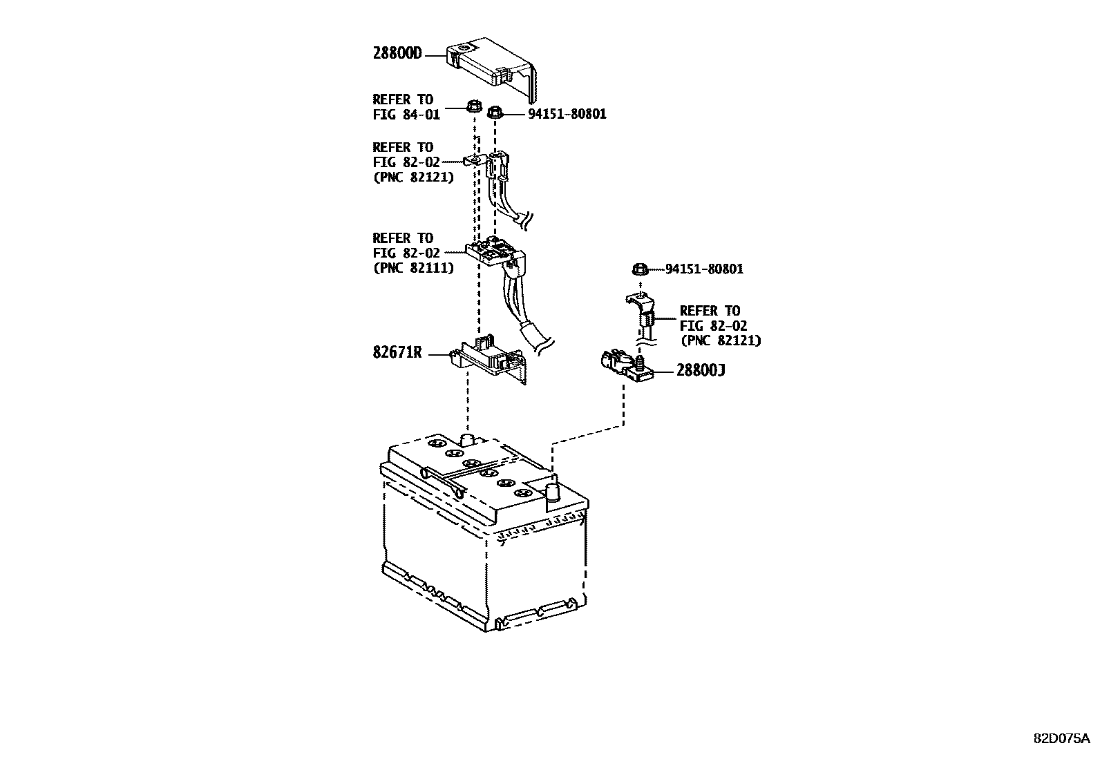 8201 — BATTERY & BATTERY CABLE