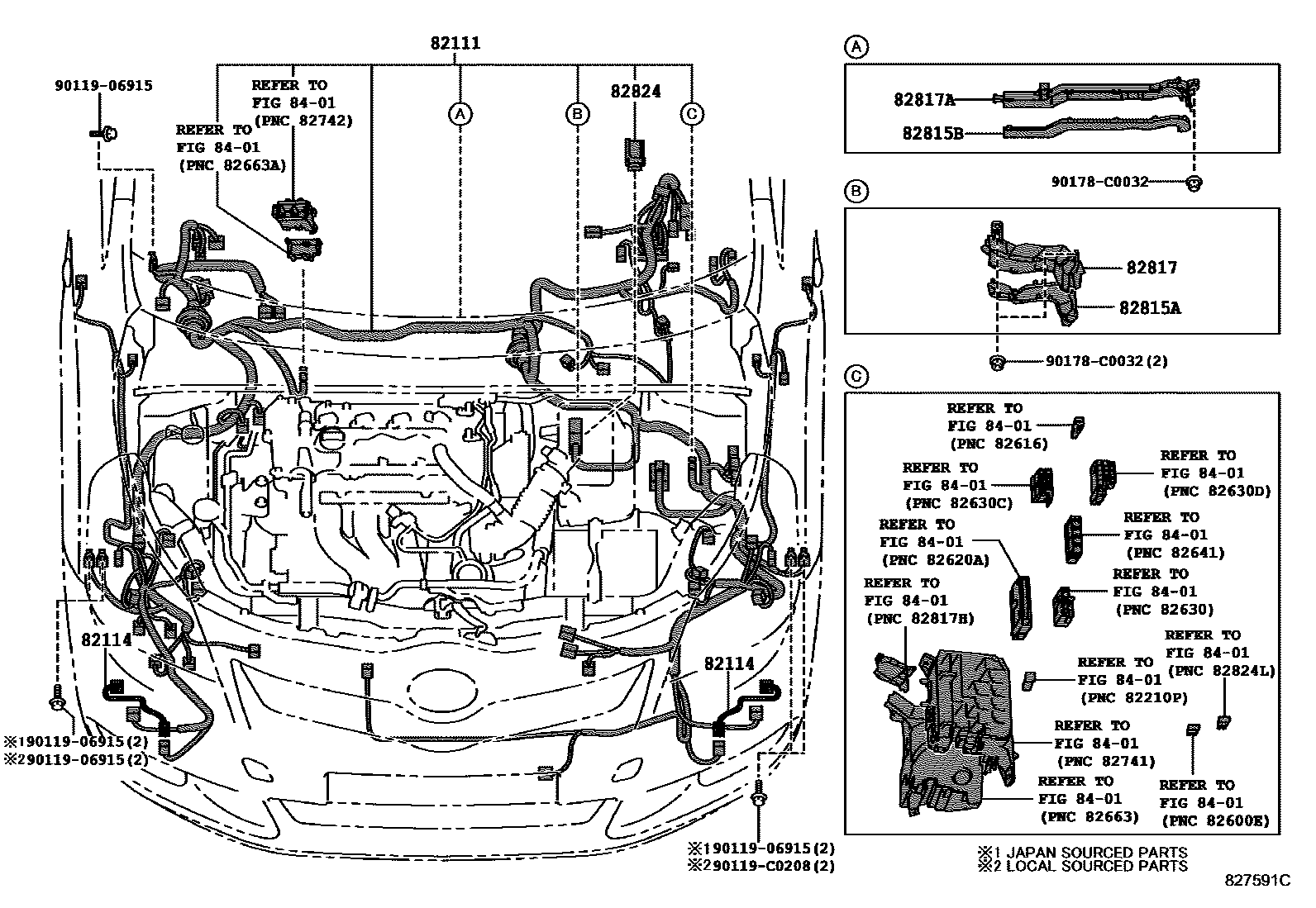 8202 — WIRING & CLAMP
