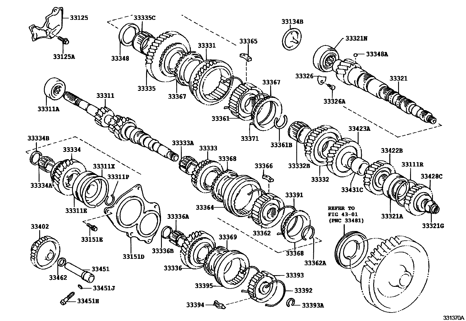 3305 — TRANSMISSION GEAR (MTM)