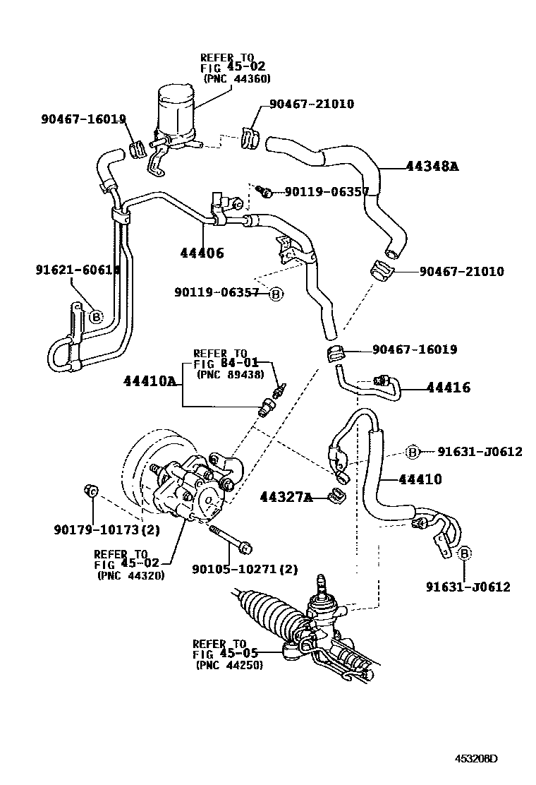4503 — POWER STEERING TUBE