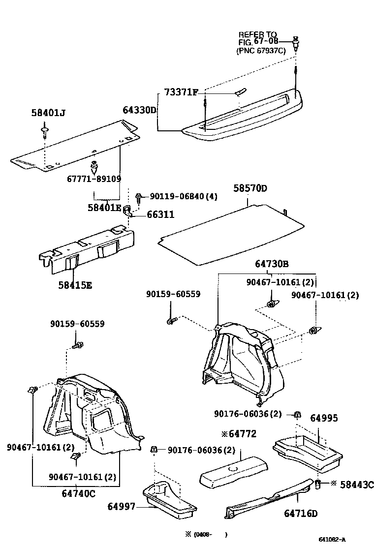 6404 — DECK BOARD & DECK TRIM COVER