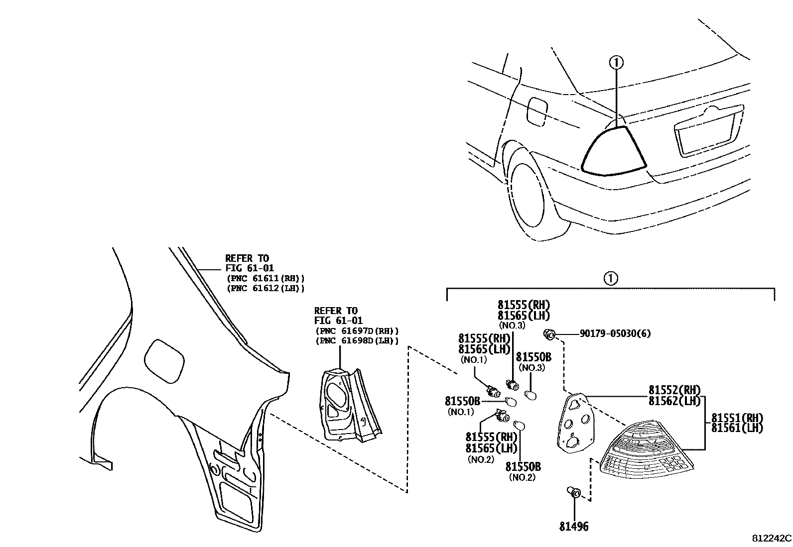 8111 — REAR COMBINATION LAMP