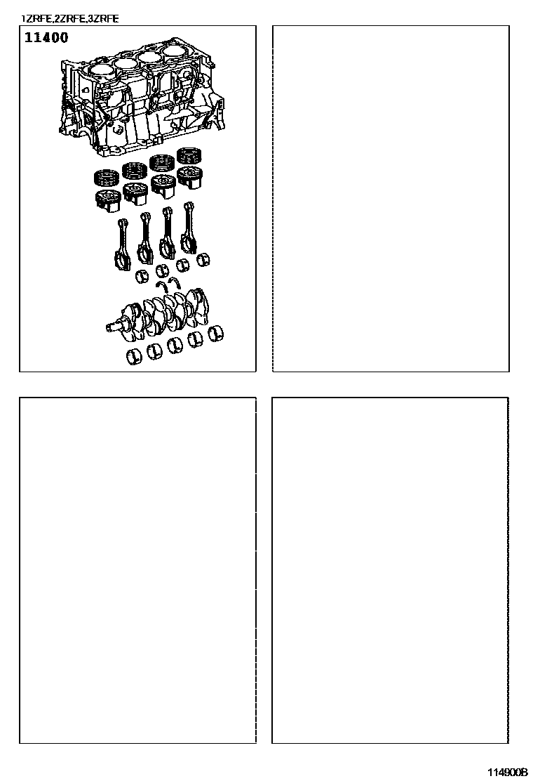 1102 — SHORT BLOCK ASSEMBLY