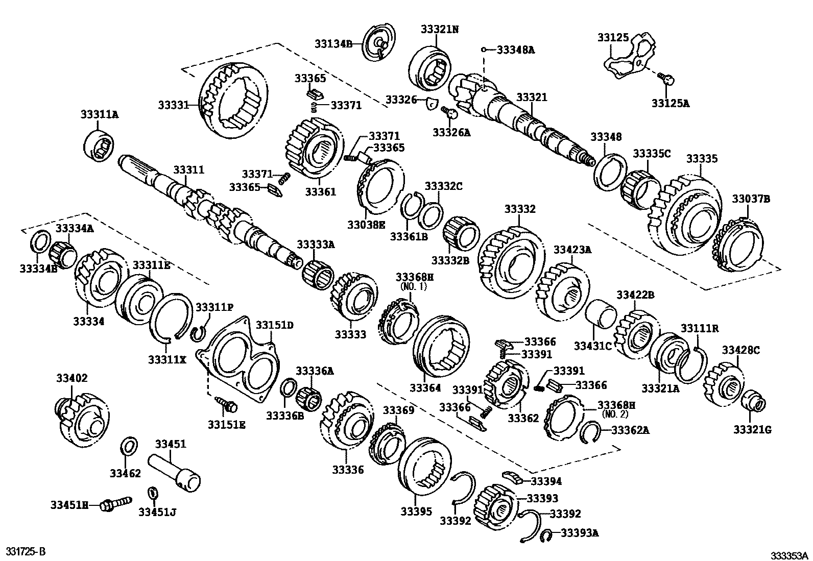 3305 — TRANSMISSION GEAR (MTM)