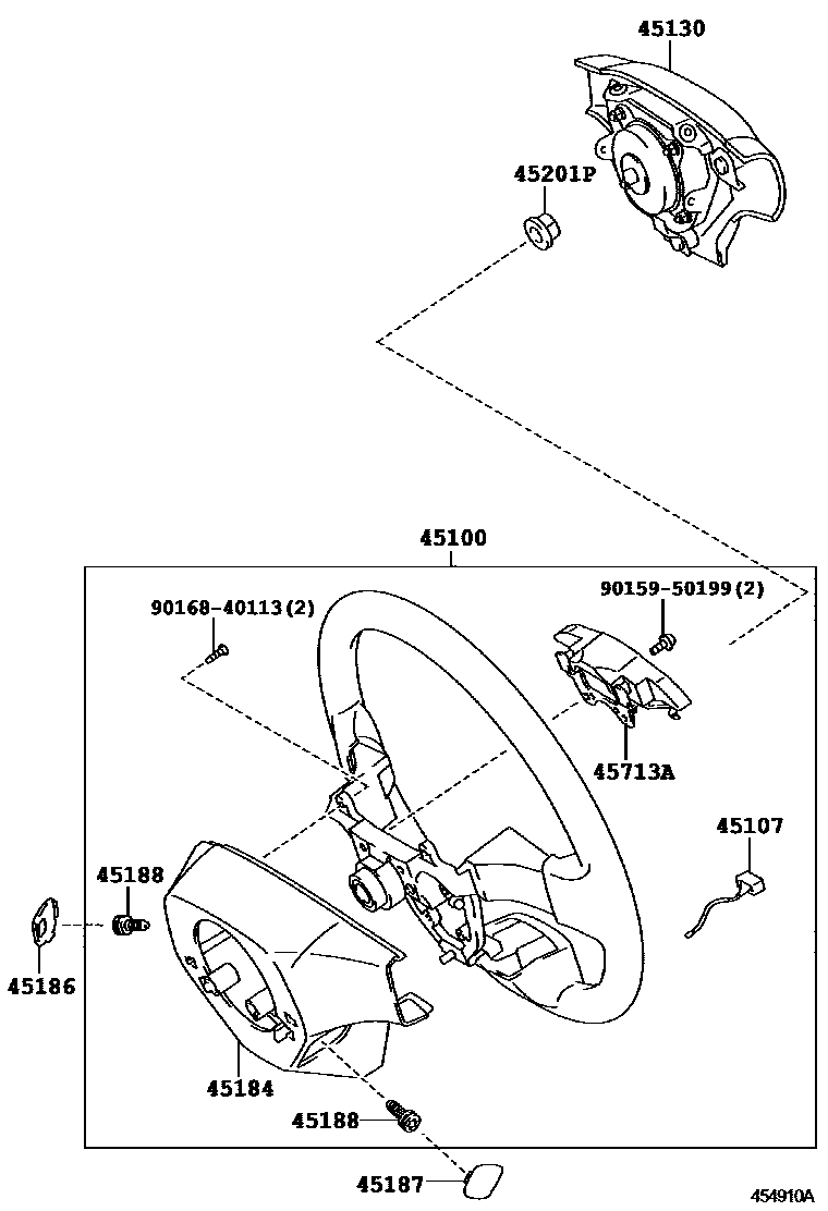 4504 — STEERING WHEEL