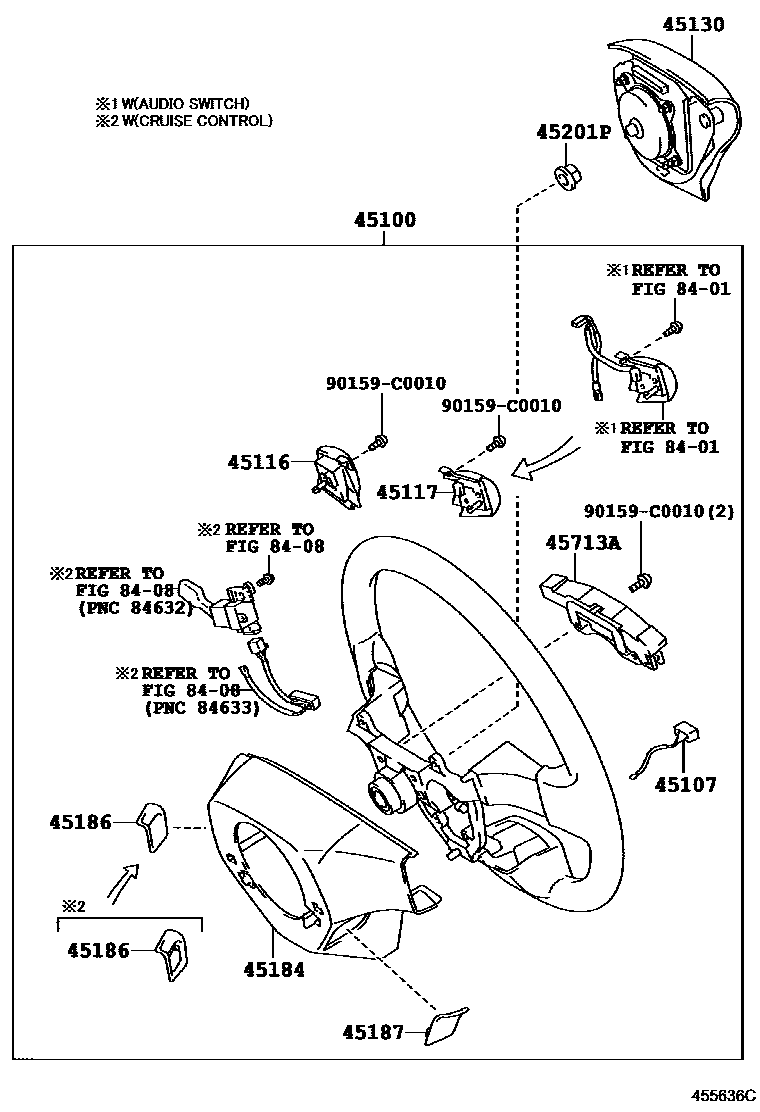 4504 — STEERING WHEEL