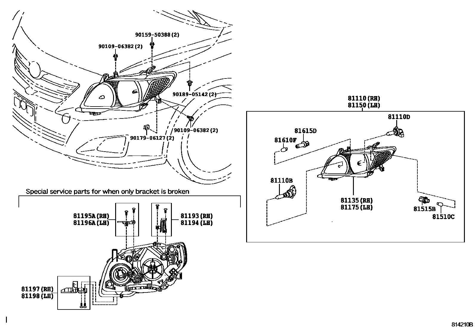 8101 — HEADLAMP