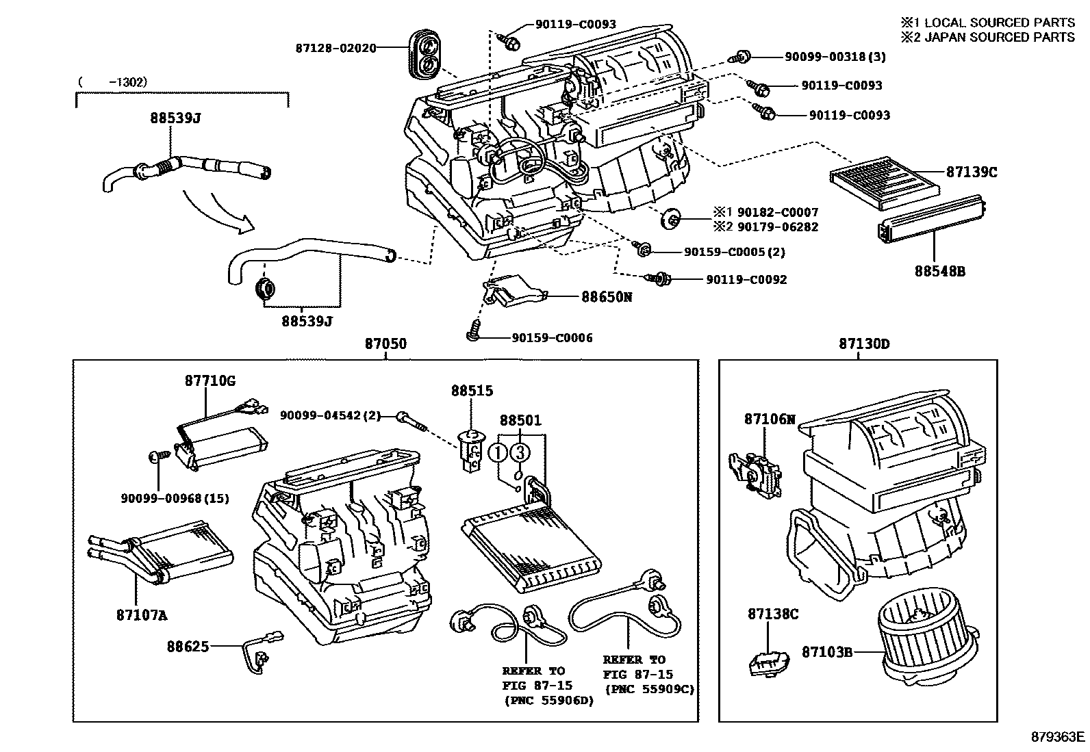 8714 — HEATING & AIR CONDITIONING - COOLER UNIT