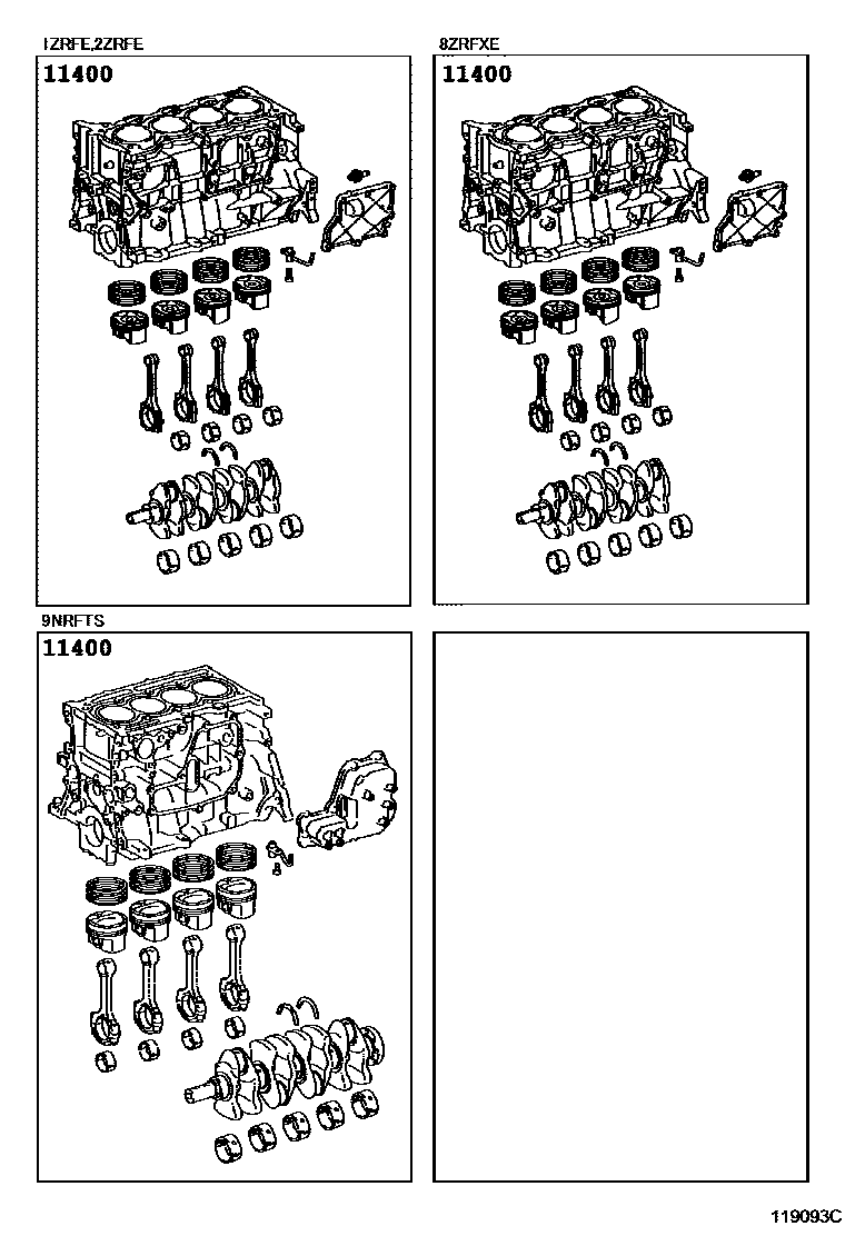1102 — SHORT BLOCK ASSEMBLY