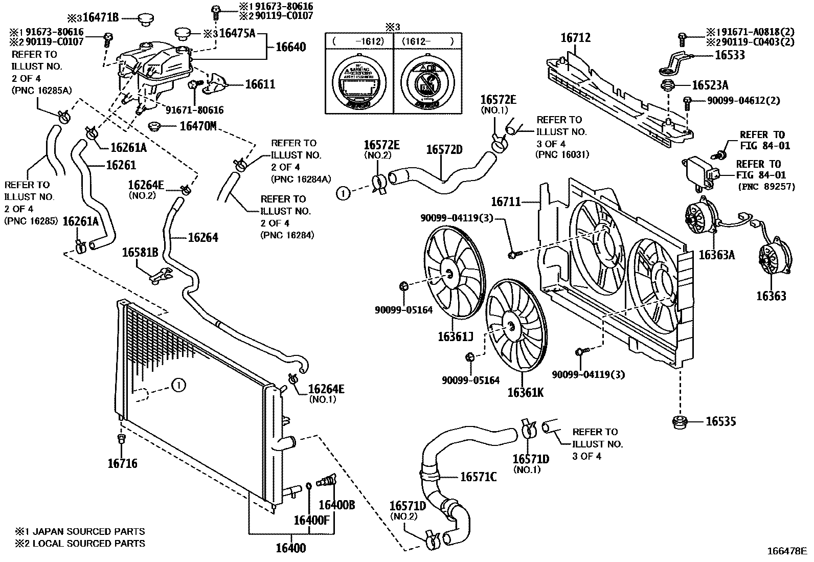 1603 — RADIATOR & WATER OUTLET