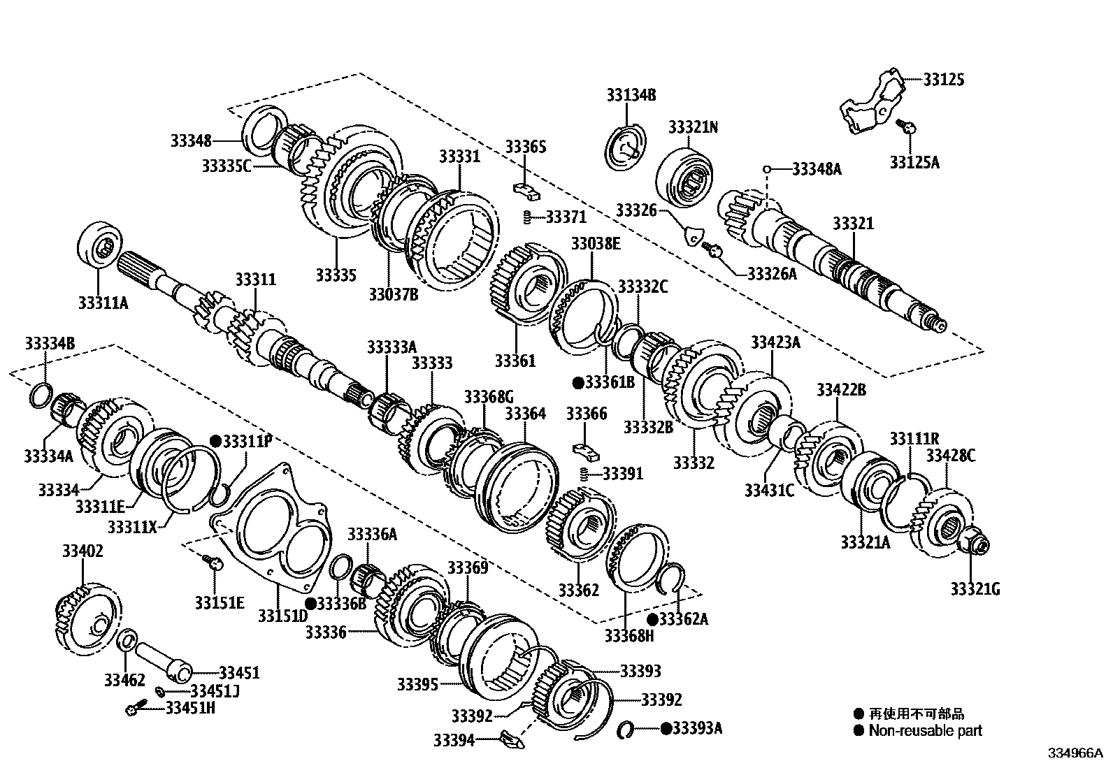 3305 — TRANSMISSION GEAR (MTM)