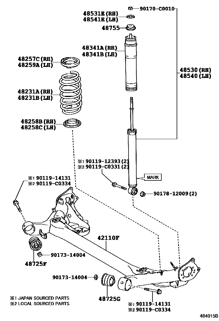 4804 — REAR SPRING & SHOCK ABSORBER