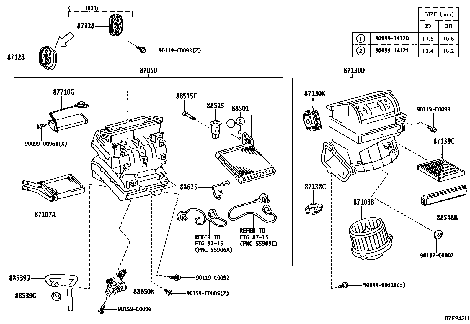 8714 — HEATING & AIR CONDITIONING - COOLER UNIT