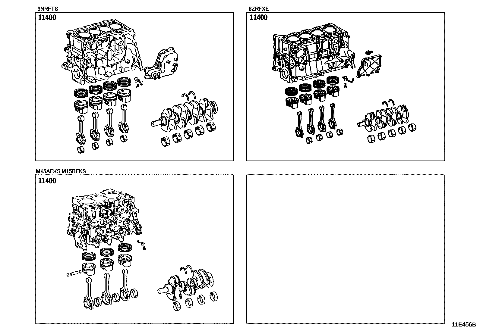 1102 — SHORT BLOCK ASSEMBLY