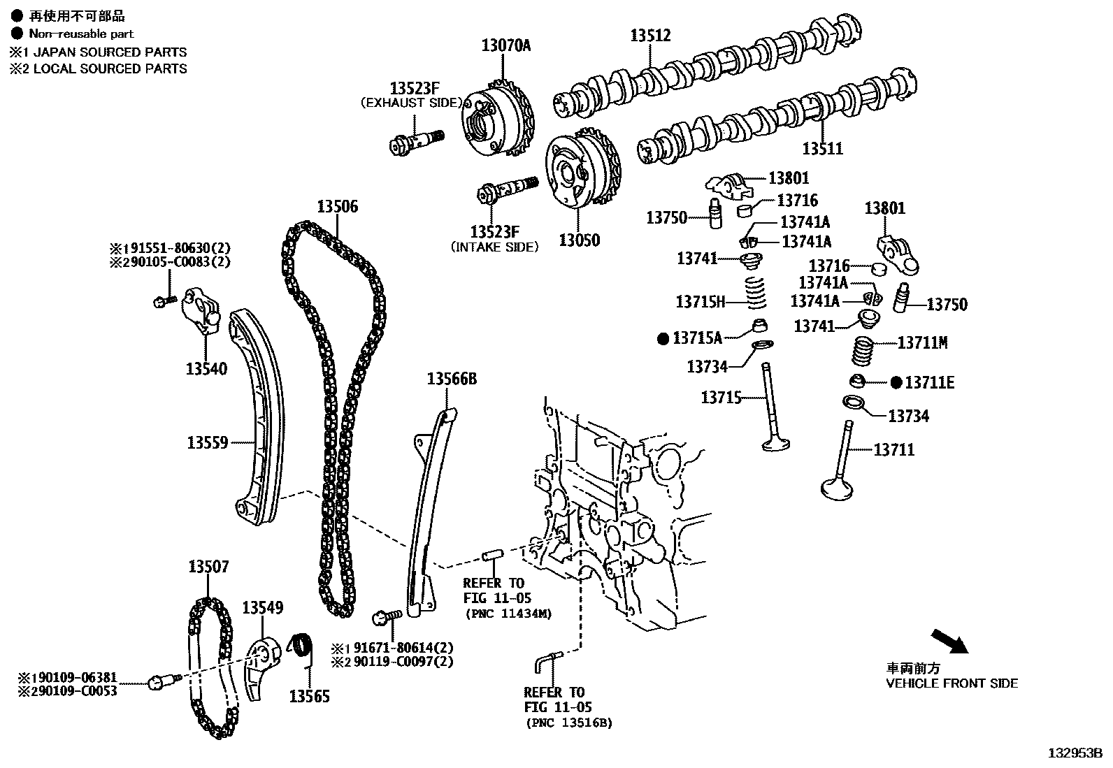 1302 — CAMSHAFT & VALVE