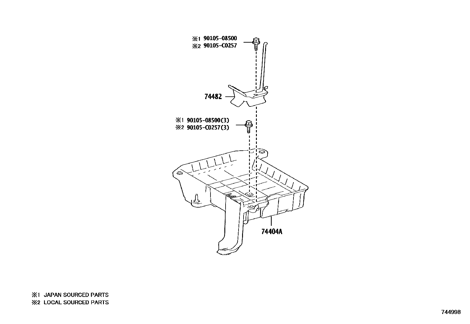 7402 — BATTERY CARRIER