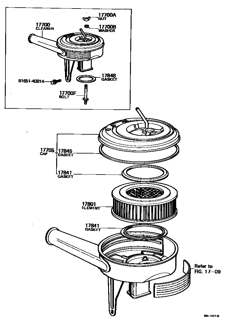 1703 — AIR CLEANER