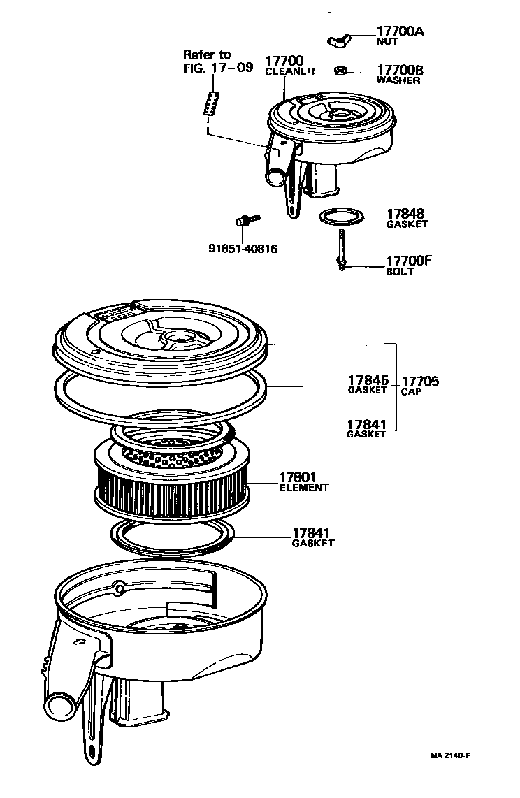 1703 — AIR CLEANER