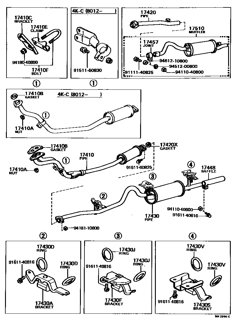 1702 — EXHAUST PIPE