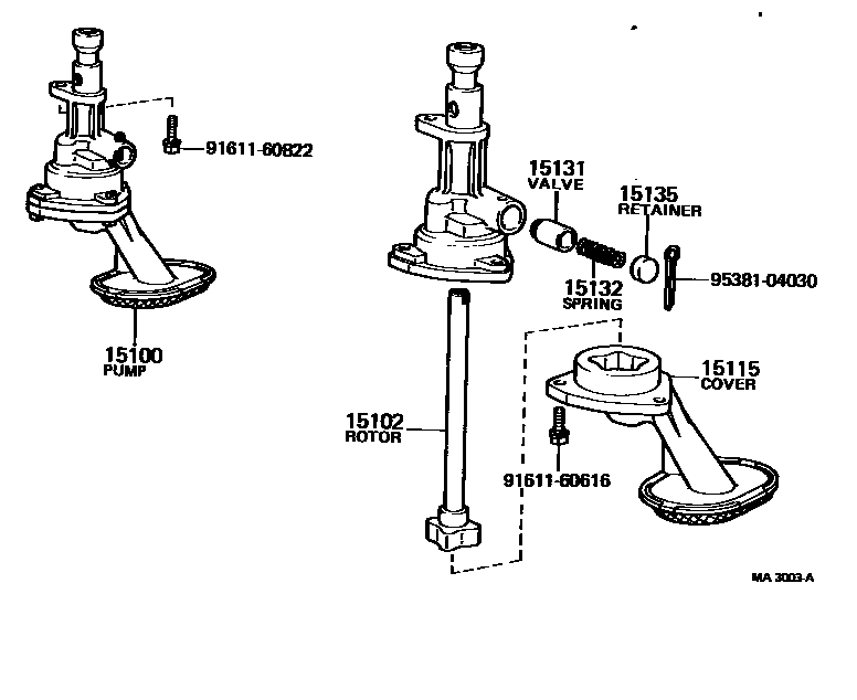 1501 — ENGINE OIL PUMP