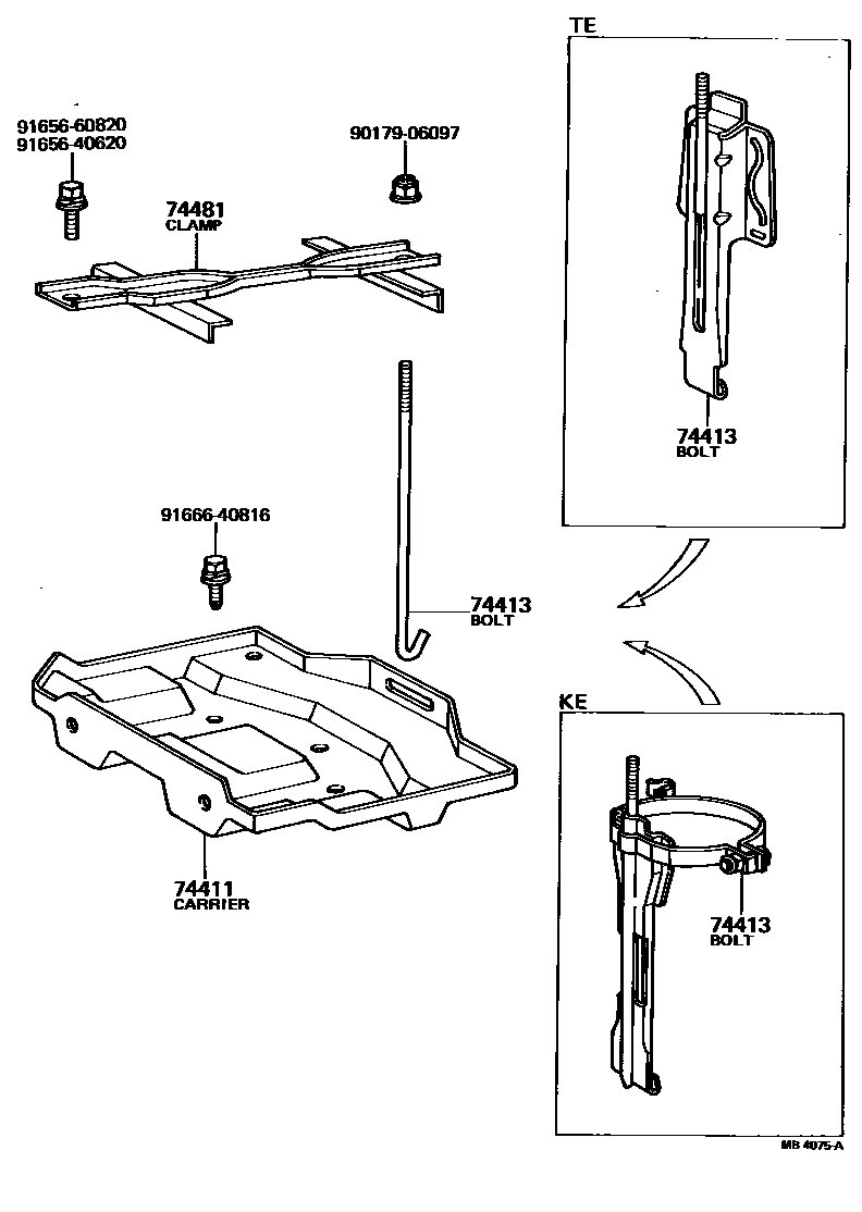 7402 — BATTERY CARRIER