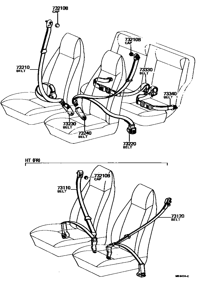7104 — SEAT BELT & CHILD RESTRAINT SEAT