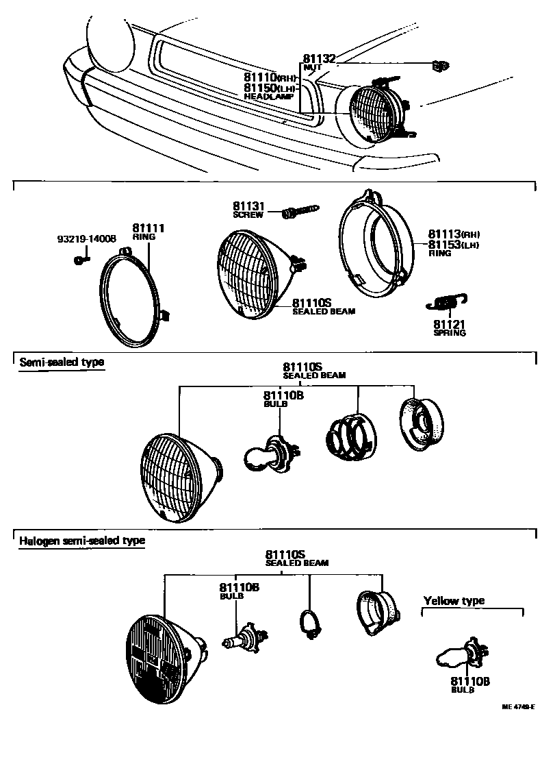 8101 — HEADLAMP