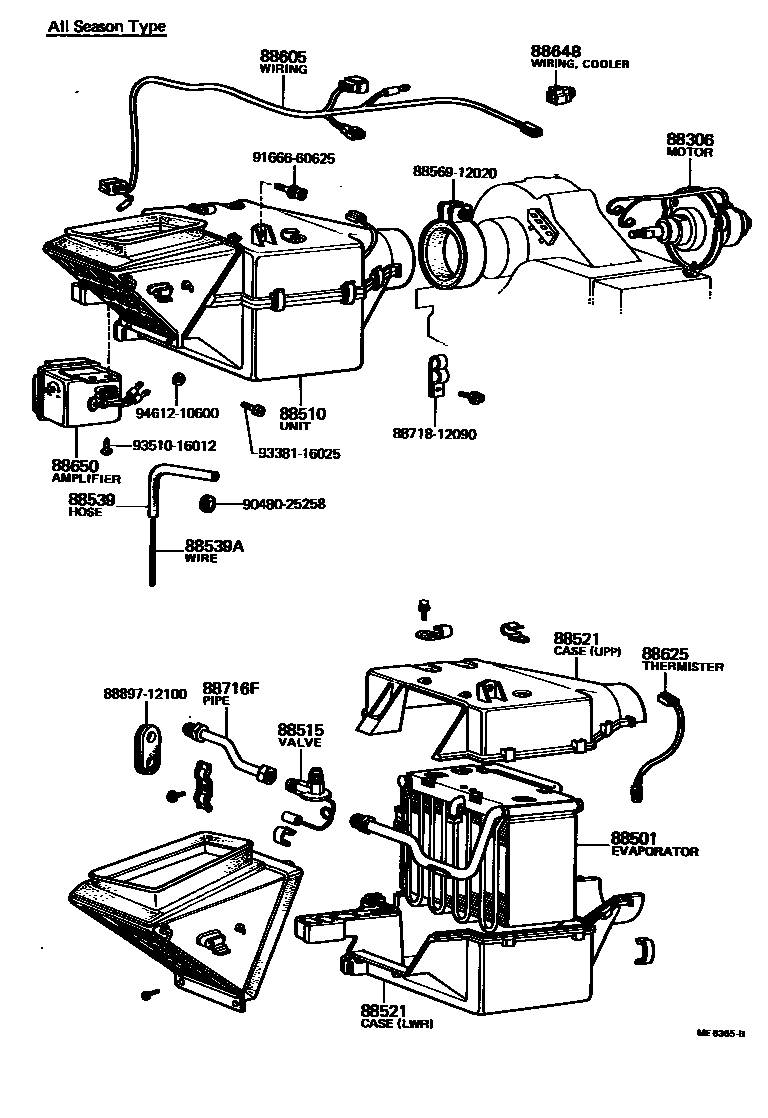 8714 — HEATING & AIR CONDITIONING - COOLER UNIT