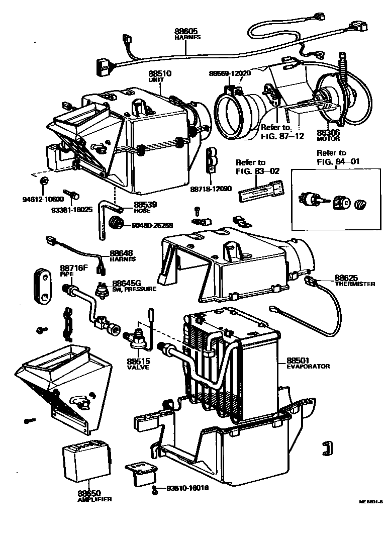 8714 — HEATING & AIR CONDITIONING - COOLER UNIT