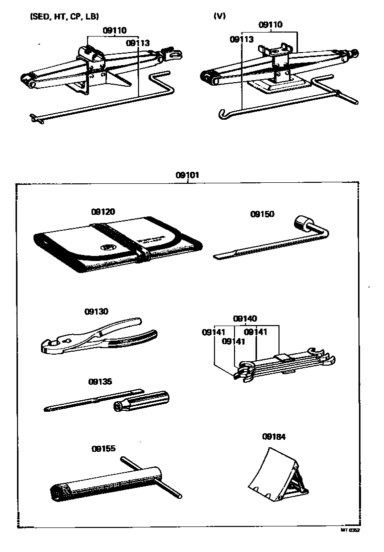 0901 — STANDARD TOOL