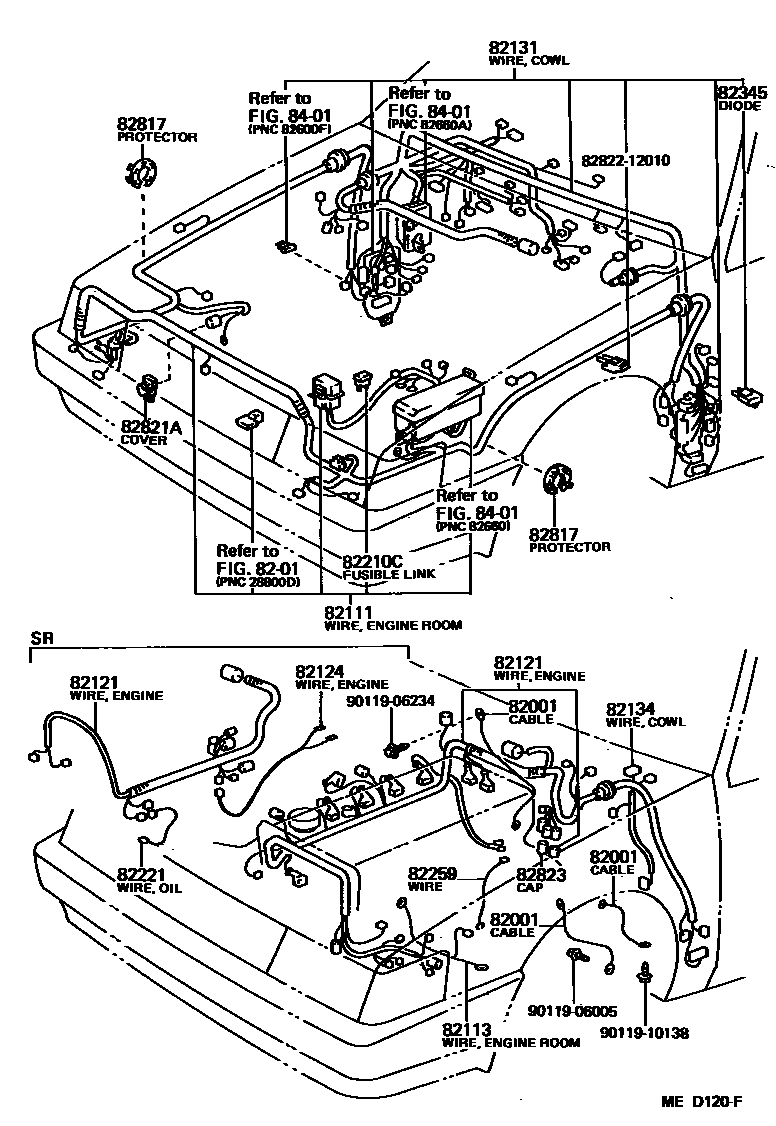 8202 — WIRING & CLAMP