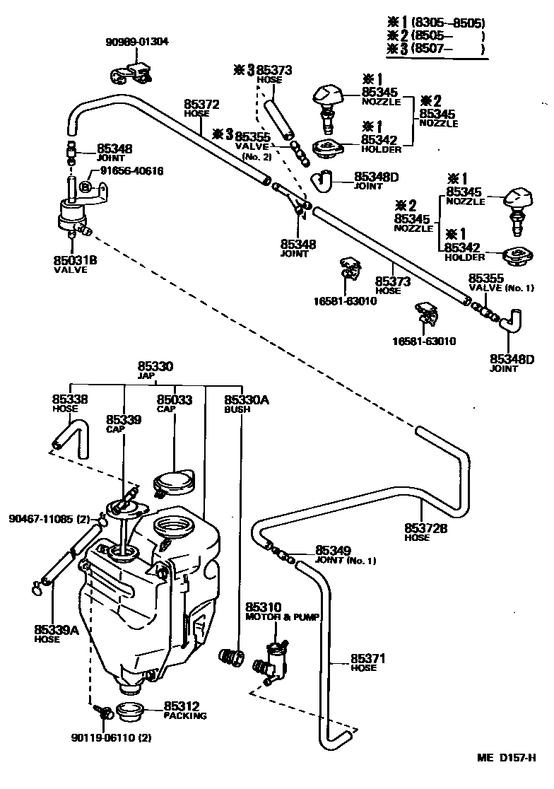 8503 — WINDSHIELD WASHER
