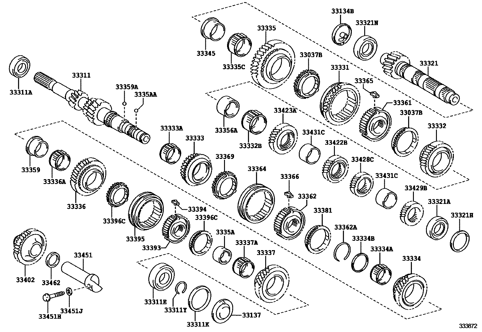 3305 — TRANSMISSION GEAR (MTM)