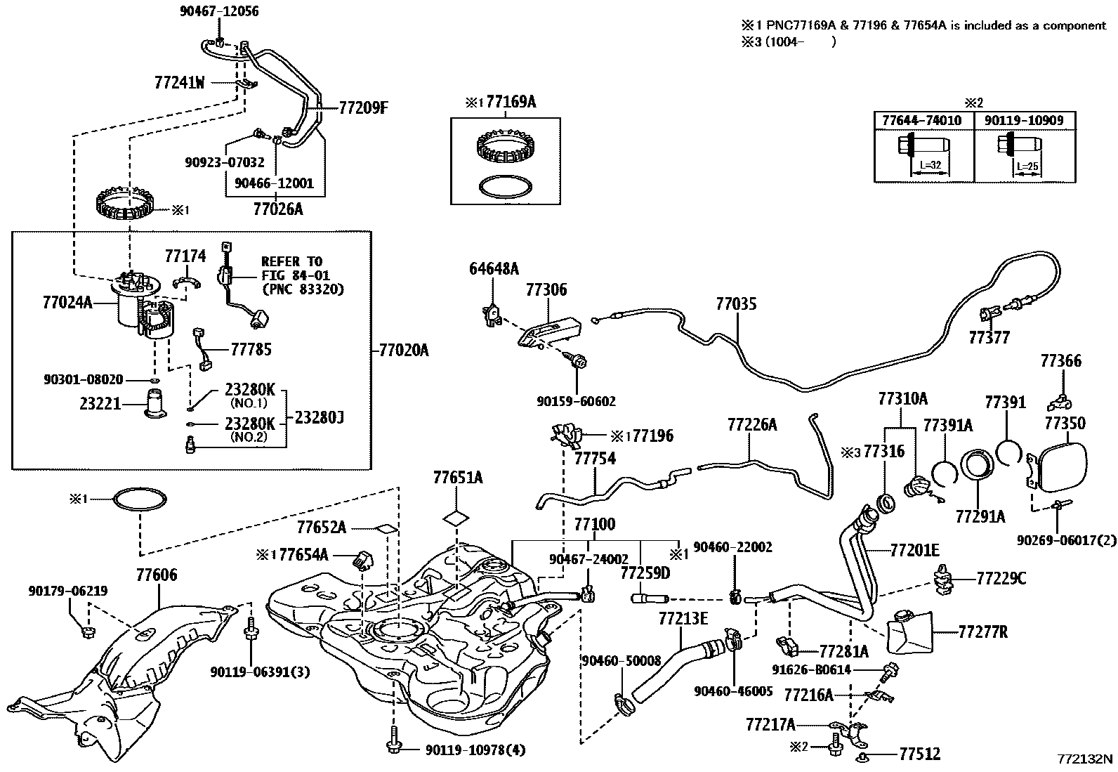 7701 — FUEL TANK & TUBE