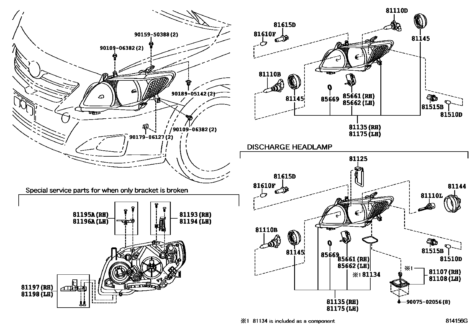 8101 — HEADLAMP