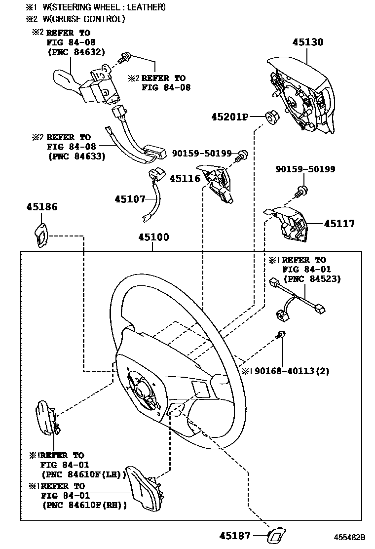4504 — STEERING WHEEL