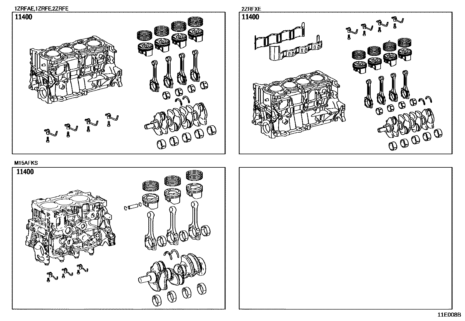 1102 — SHORT BLOCK ASSEMBLY