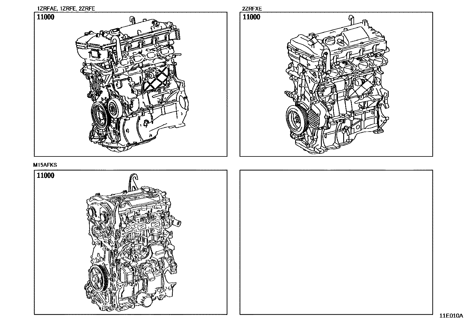 1101 — PARTIAL ENGINE ASSEMBLY