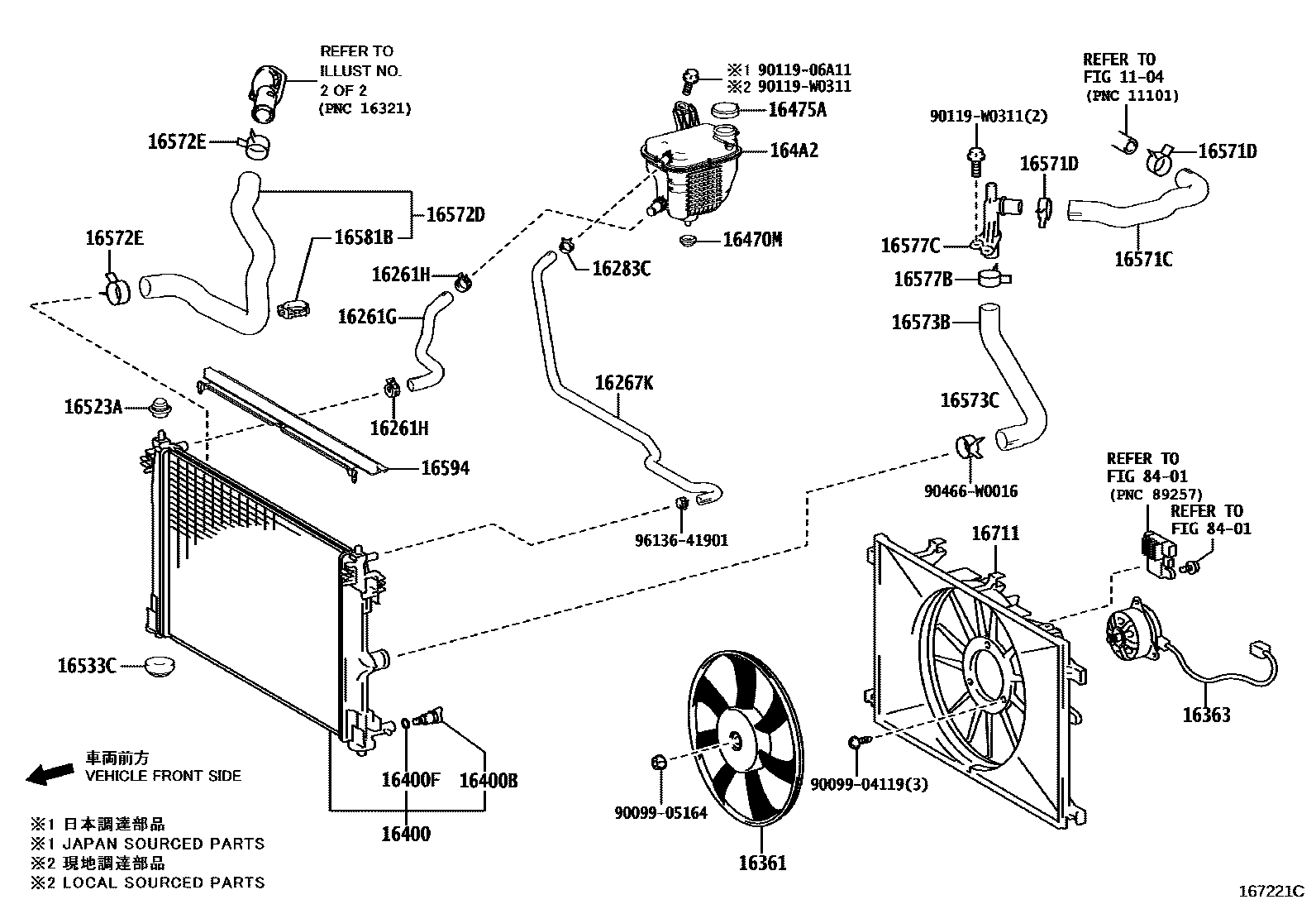 1603 — RADIATOR & WATER OUTLET