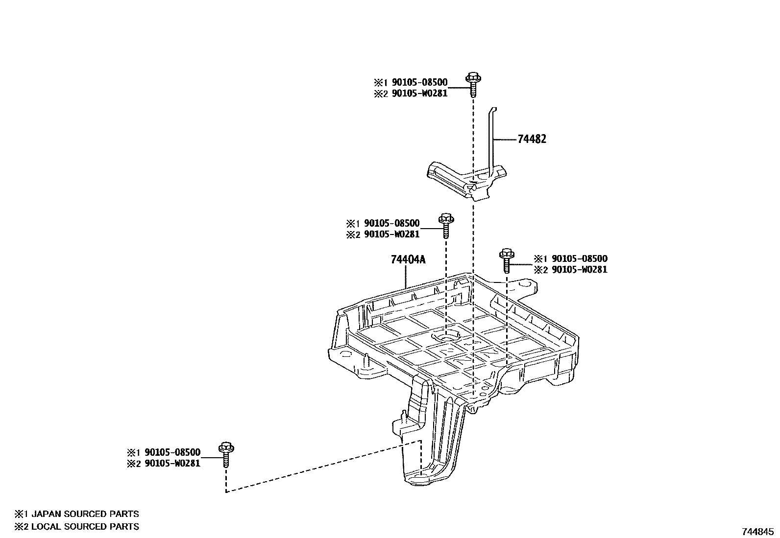 7402 — BATTERY CARRIER