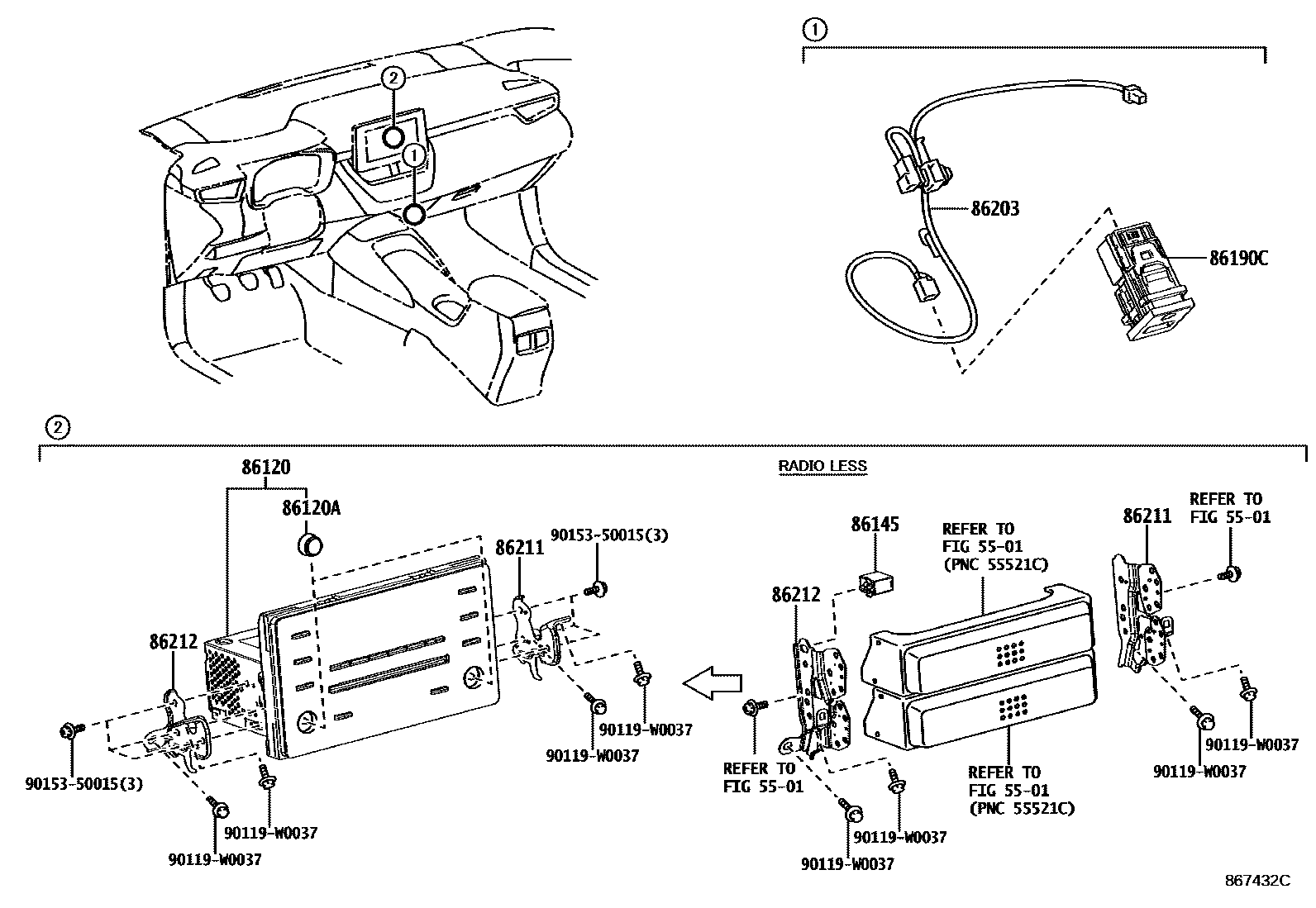 8601 — RADIO RECEIVER & AMPLIFIER & CONDENSER