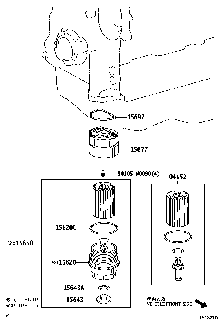 1502 — OIL FILTER