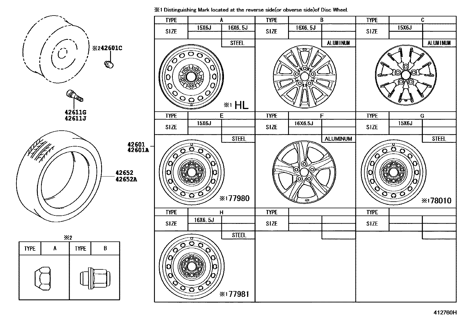 4103 — DISC WHEEL & WHEEL CAP