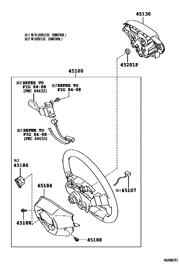 4504 — STEERING WHEEL