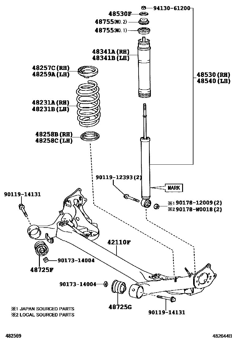 4804 — REAR SPRING & SHOCK ABSORBER