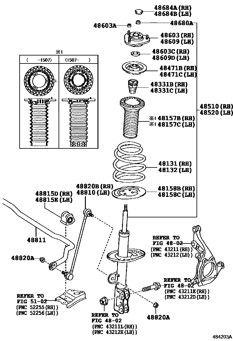 4803 — FRONT SPRING & SHOCK ABSORBER